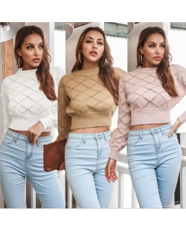 Knit Quilted Corduroy Sweater