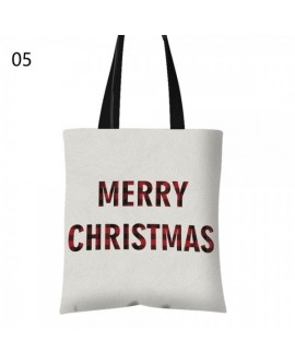 Christmas Printing Shoulder Shopping Bag