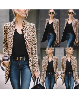 Women's Mid-length Slim Casual Blazer Suit